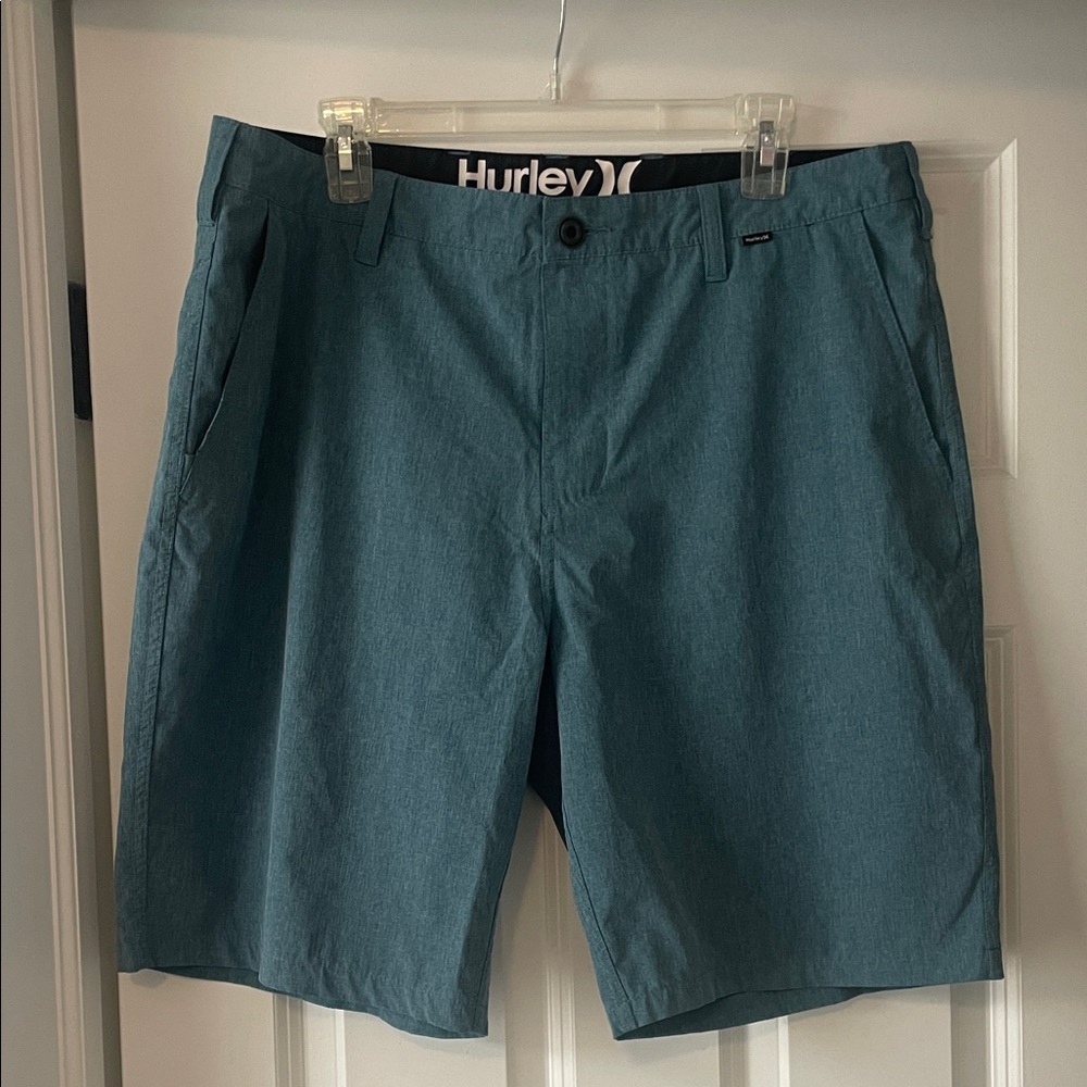 Hurley Men's Teal Hybrid Shorts